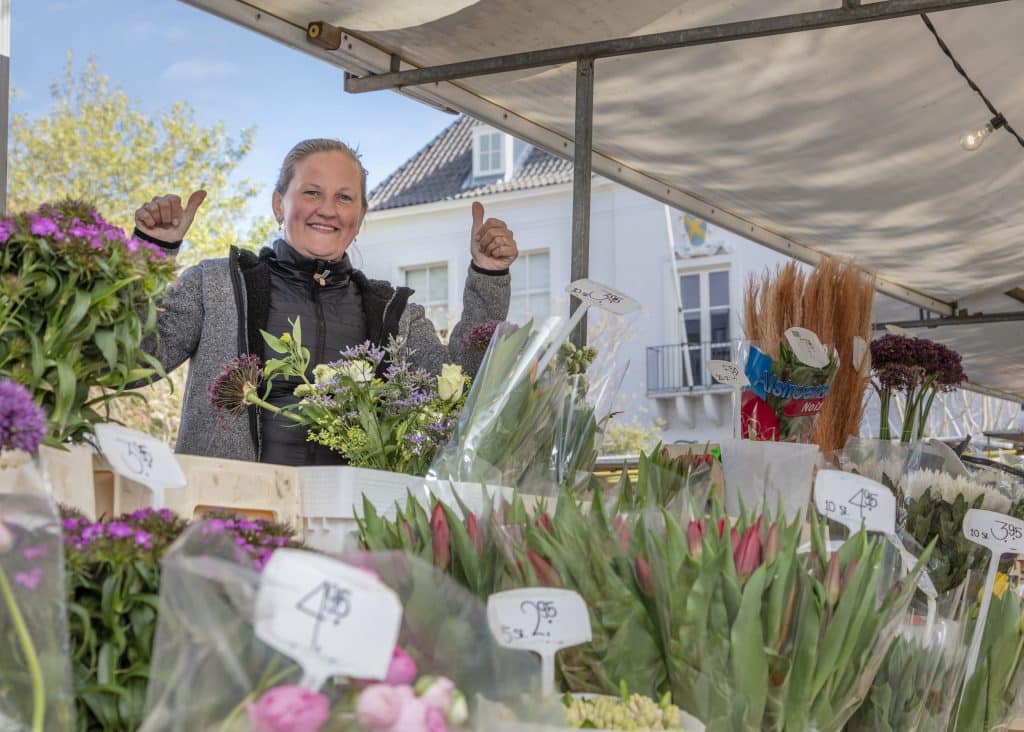 markt bloemen